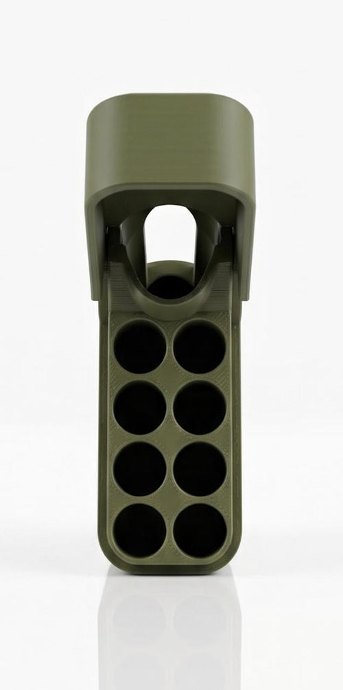 3D Printed 8-Slot Cigarette & BIC Lighter Case