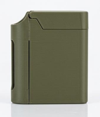 3D Printed 8-Slot Cigarette & BIC Lighter Case